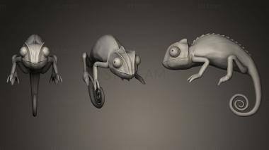 3D model Hameleon (STL)